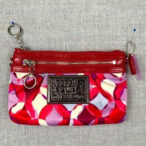 Coach Poppy Hand Clutch Purse